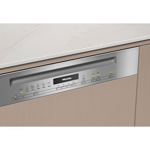 Miele Standard Dishwasher - Black - Control panel
